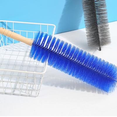 Bendable Fan Brush With Hanging Holes Airs Conditioner Dust Brooms For Sewer Screen Window