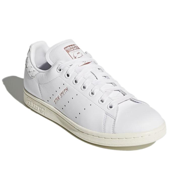 adidas Originals STAN SMITH Resistenti all'usura E Leggere Scarpe da Skateboard Basse Donna Bianco Brillante CQ2810