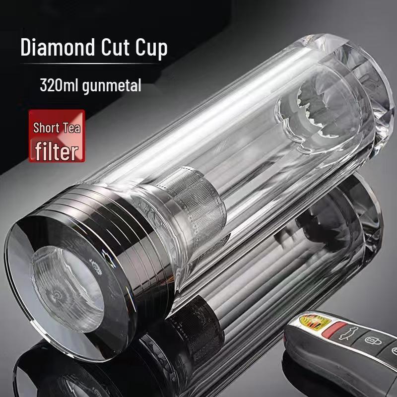 Yisijia Double-Wall Glass Tea Infuser Bottle