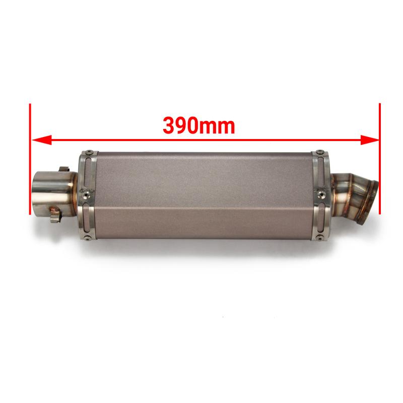 Motorcycles 38-51MM Universal Modified Exhaust Muffler Pipe With Hardware For BMW Yamaha Kawasaki KTM HONDA CBR Dirt Pit Bike