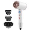 High-Power Hair Dryer with Temperature Display, 6 Levels, Hot & Cold Wind, Negative Ion Technology.
