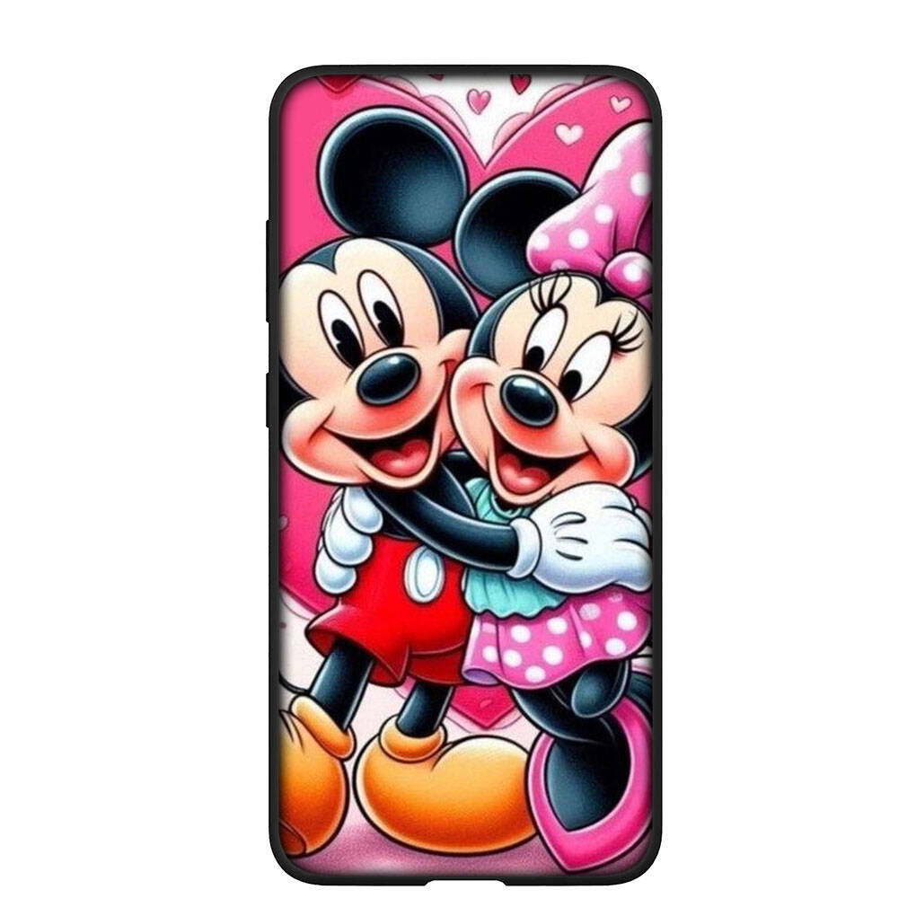 

Phone Case for Samsung Galaxy S25 S23 S22 S21 S24 Ultra FE A05 A06 A15 A16 A36 A37 A35 A54 A55 A56 A57 A25 A26 A53 A17 Mickey Mouse Pink Minnie Cover for Samsung Galaxy S24 FE болюс
