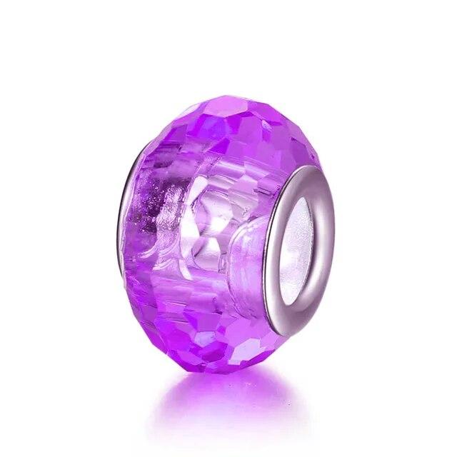 1Pcs Neue Lila Nette Gläser Lippenstift Anhänger Geeignet für Original Mode Armband Halskette Zubehör Frauen DIY Schmuck Machen