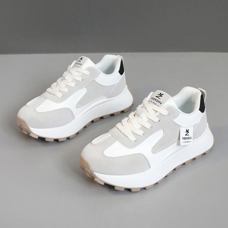 

YB2F28 новые дышащие маленькие белые туфли весна и осень износостойкие повседневные тонкая подошва увеличивающие рост корейская версия кеды студенческий тренд 40