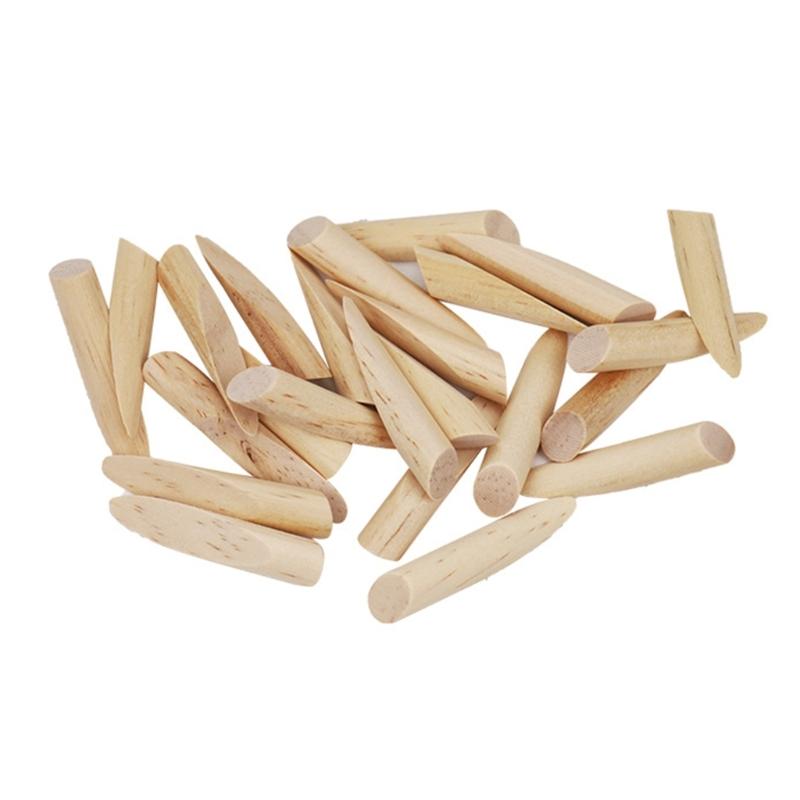 100 Pezzi Tappi per Fori Tascabili 9,5 mm Tappi in Legno Accessori per Falegnameria Giunzione Mobili per Trapano a Legno Foro Tascabile