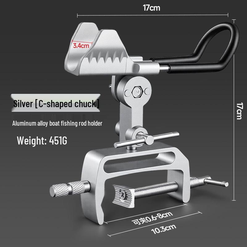 All-Metal Boat Rod Holder for Fishing Trolling