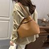 Pu Street Style Water Bucket Bag With Shoulder Strap And Inner Phone Pocket For Work
