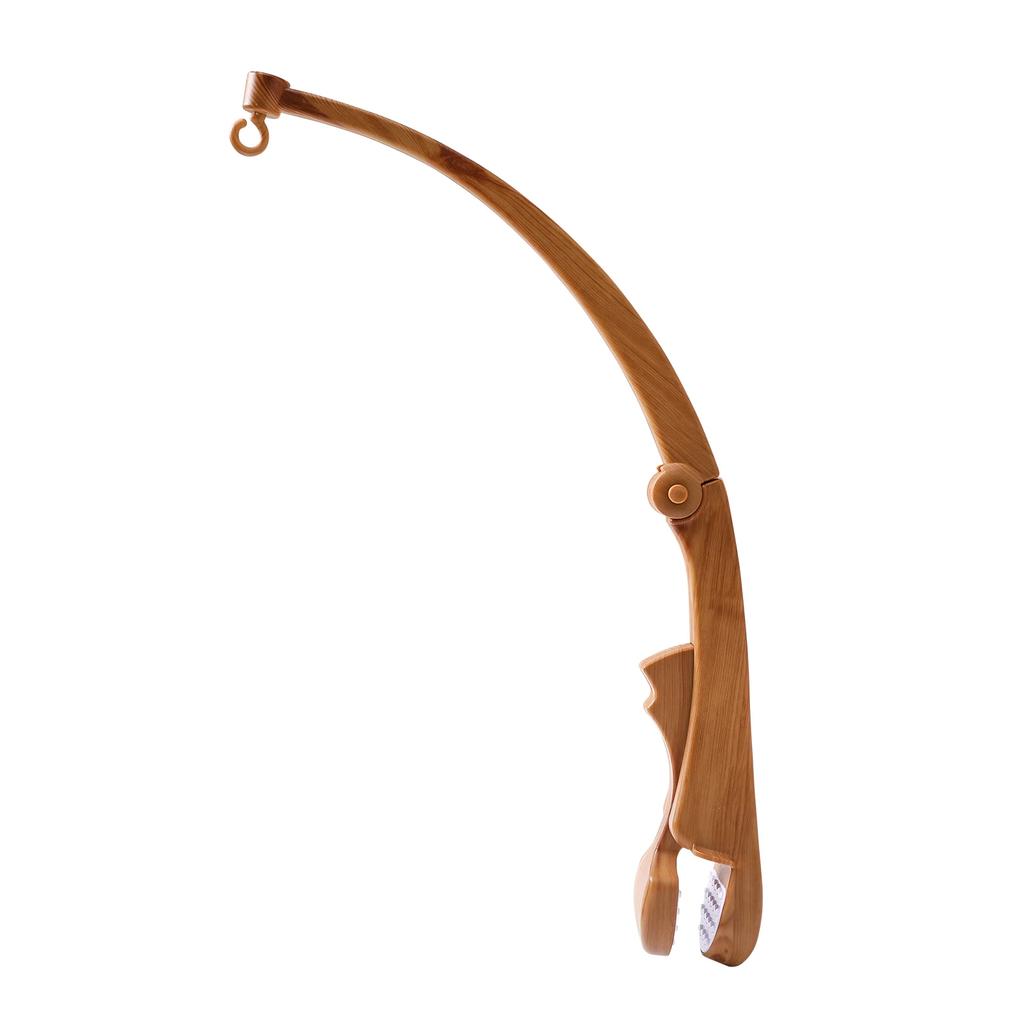 Revolving Music Box For Newborns Baby Crib Imitation Wood Color Hanging Rattle Baby Soothing Musical Toys 0-12 Months Baby Gift