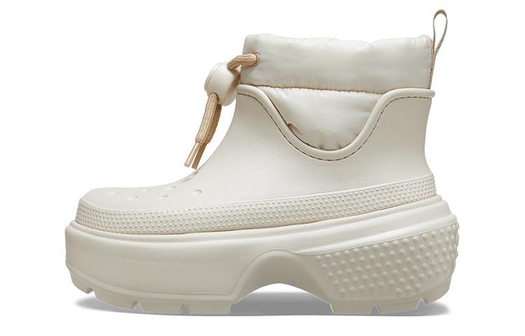 Crocs Stomp Puff Boots Stucco Women s 209324-160 36-37