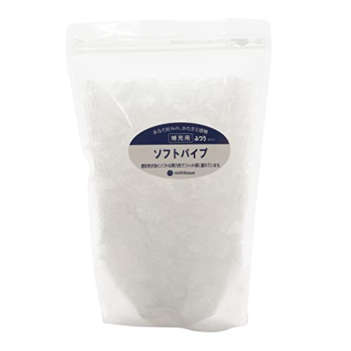 nishikawa [Nishikawa] Pipe Pillow Refill Pack, Healthy Pillow Recommended by Doctors, For More Comfortable Sleeping, Stuffing 240g, Soft Pipe Multi
