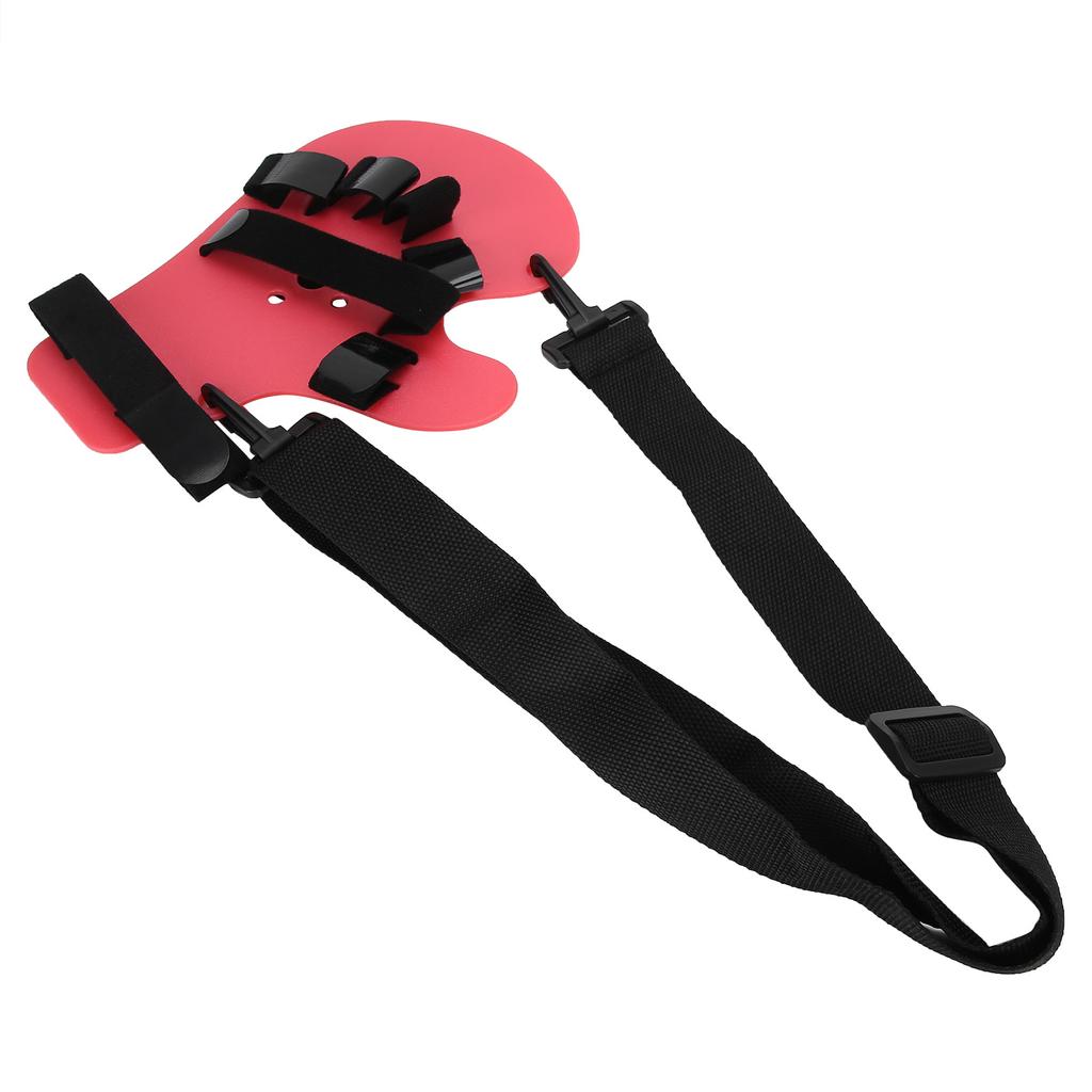 Adult Finger Orthotics Board Stroke Hemiplegia Hand Finger Separate Plate Splint (Sling Type)Pink