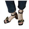 Summer Peep Toe High Heel Women Sandals Sexy Buckle Strap Ankle-wrap Ladies Sandals Club Shoes Sandals for Women Zapatos Mujer