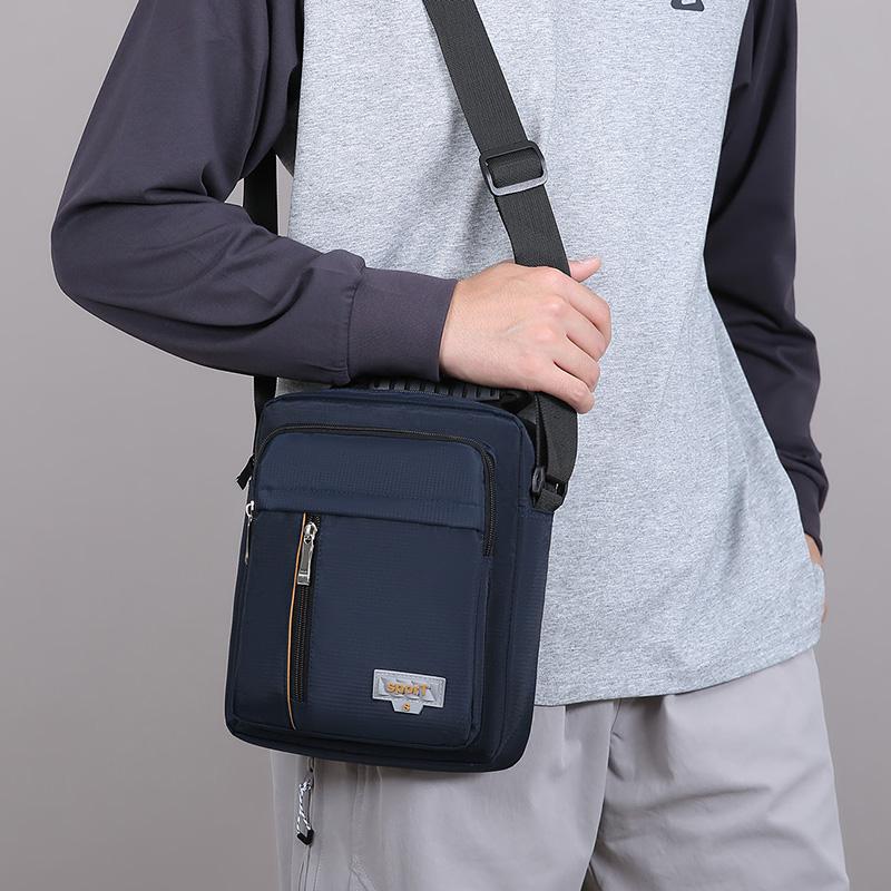 Oxford Crossbody Bag Casual Shoulder Handbag for Men Travel Work