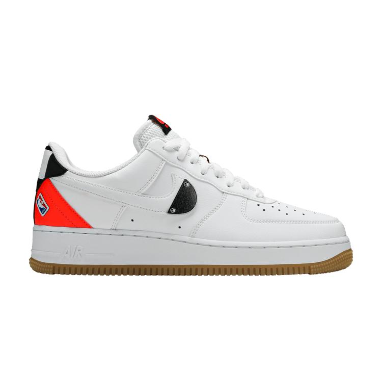 NBA x Nike Air Force 1 07 LV8 Белый Ярко-Красный 41