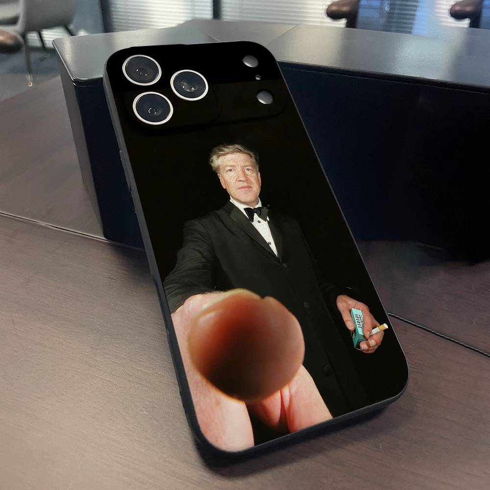 

D-David L-Lynch Phone Case For iPhone 14,16,12,13,15,11,17,Pro,Max,Plus,E,Air,Mini Soft Cover iPhone13PROMAX