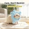 Adjustable Pet Elizabethan Collar Soft Plush Parrot Recovery Cone  for Small Cats