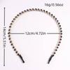Mode Frauen Haar Hoop Damen Kristall Strass Perle Haarband Stirnband Kopf Stück Haar Band Zubehör