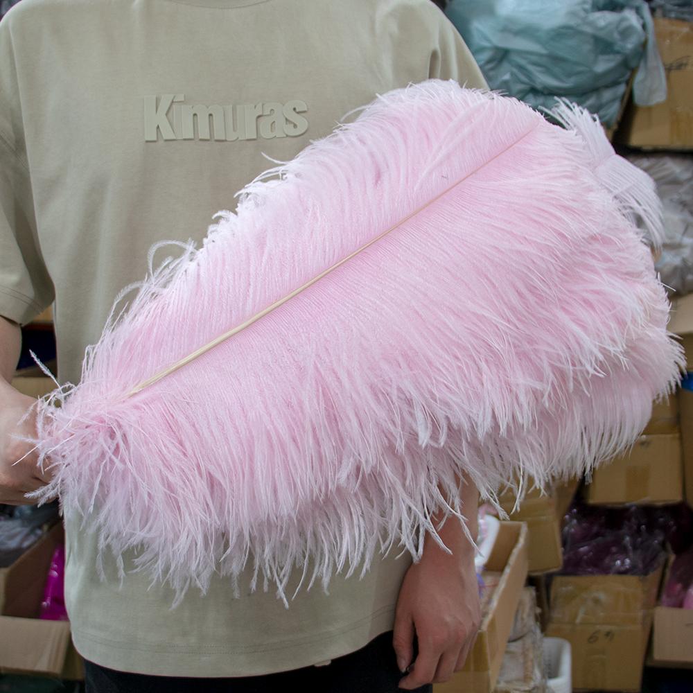 Wholesale Golden Ostrich Feathers Big 15-60CM Ostrich Plume for Wedding Party Home Decor Table Centerpieces Carnival DIY Crafts