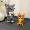 Sevimli Kedi Fare Oyunu Blok Oyuncaklar Mikro Mini Yapı Blokları Anime Figür Karikatür Oyuncaklar Kendin Yap Montaj Tuğlaları Çocuk Hediyeleri