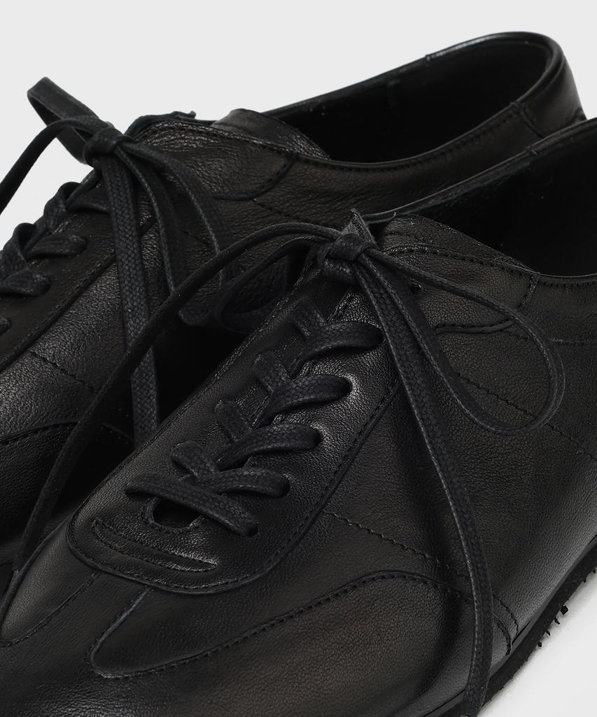 Firenze Atelier [Vibram] Full Vegetable Casual Sneakers 2800 [Sheep Black]