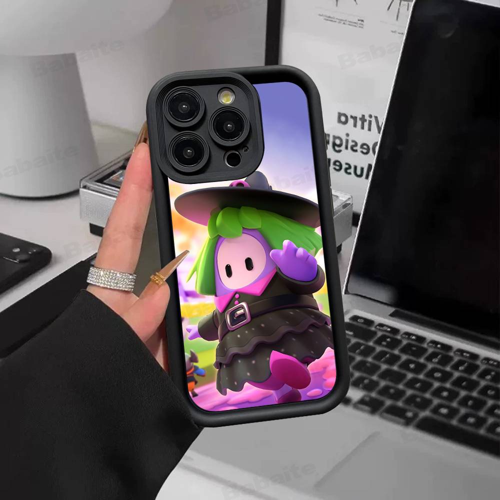 F-Fall G-Guys Party Game Silicone Phone Case For IPhone 17 Pro Max 16 15 14 13 12 11 Plus 17 Air