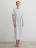 MOMET Leha Layered Dress Sky Blue