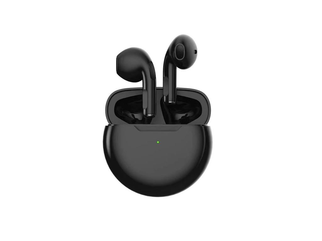 Pro6 Bluetooth True Wireless Sports Earphones: Semi-In-Ear, Touch-Control Stereo