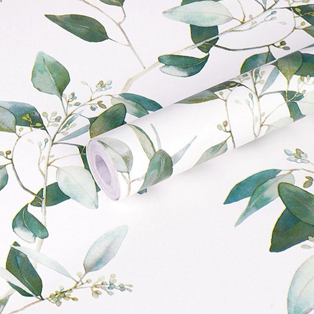 Floral Grey Peel and Stick Wallpaper Flower Self Adhesive Roll Waterproof Removable Contact Paper Furniture Table Renovate Decor