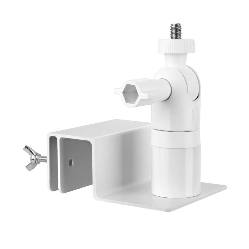 Solars Panel Mounting Brackets Aluminum Alloys 360 Rotate Angle Adjustment Gutters Installation Weatherproofed