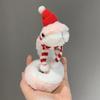 Cute Creative Snake Plush Toy Cartoon Small Pink Snake Soft Stuffed Doll Wristband Room Ornament  Year Mascot Decoration Gift