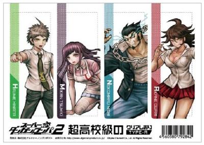 Super Danganronpa 2 Ultra High School Level Clear Bookmark TYPE-A