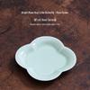 Creative Ceramic Dessert & Snack Plate - Perfect for Tea, Pastries, Moon Cakes, and More
