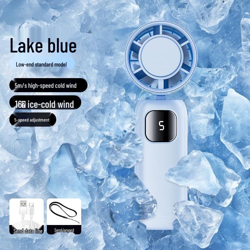 

Portable Mini Turbo Fan: High-Speed Cooling with Semiconductor Tech 61*58*177 mm
