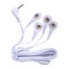 2.5mm Pin Connectors 2/4 Way Lead Wires for Electronic Muscle Stimulator Electrode Pads Connection Massage for TENS Unit