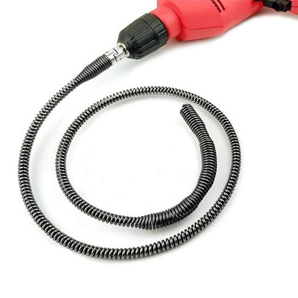 Auto Feed Pipeline Sewer Cleaner 10mm Diameter Drain Cleaner Augers Plumbing Snake Pipe Sewer