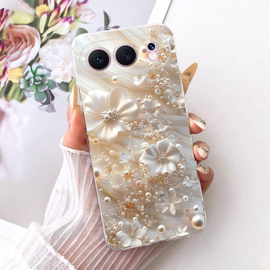 6.55" For Honor 500 5G Case Fashion Flower Bowknot Soft Slim Silicone Phone Cover For Honor 500 Pro Funda MEY-AN00 Honor500 Capa