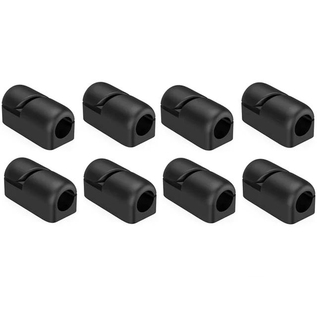 Cable Organizer Management Wire Holder Flexible USB Cable Winder Tidy Silicone Clips For Mouse Keyboard Earphone Protector