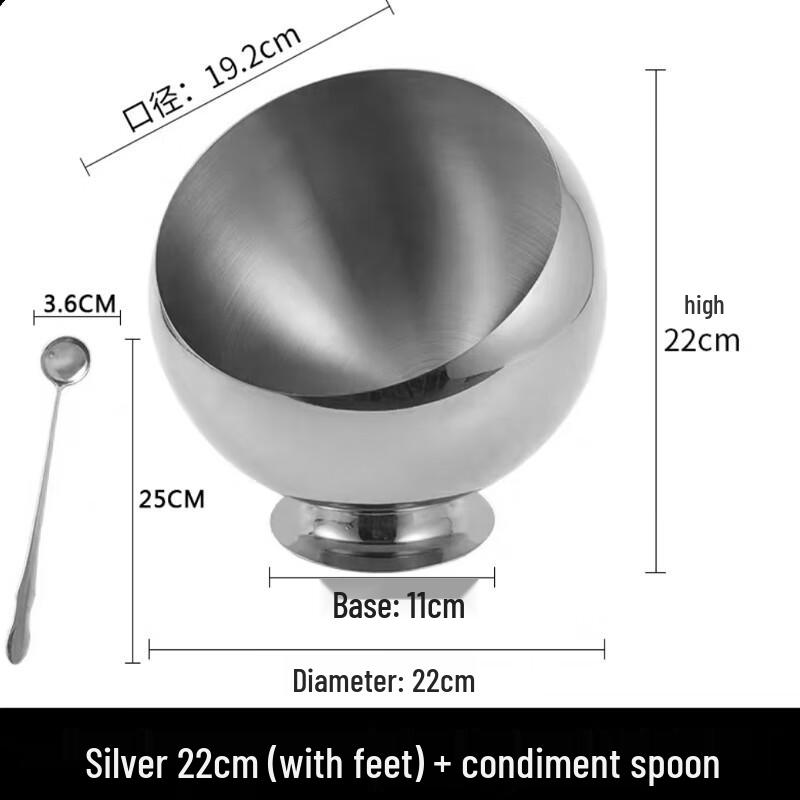 Stainless Steel Hotpot Condiment Bowl Set