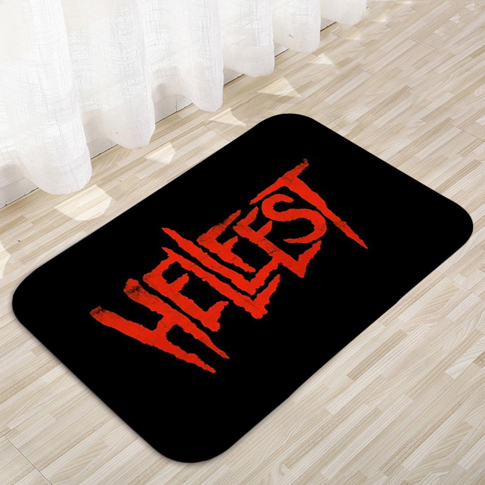 

Hellfest Floor Mats Home Carpet Door Mats Modern Home Decor Carpet Bathroom Anti-Slip Floor Mats 290 40cmx60cm