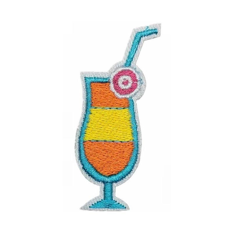 

Beach Theme Iron On Embroidered Patches for Clothing Jeans Jackets Embroidered Applique Iron On Clothing Repair Patches top sale