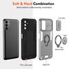 For Samsung A05 A05S Slide Camera Lens Protector Armor Case For Samsung Galaxy A05S Military Grade Bumpers Magnet Ring Cover A05