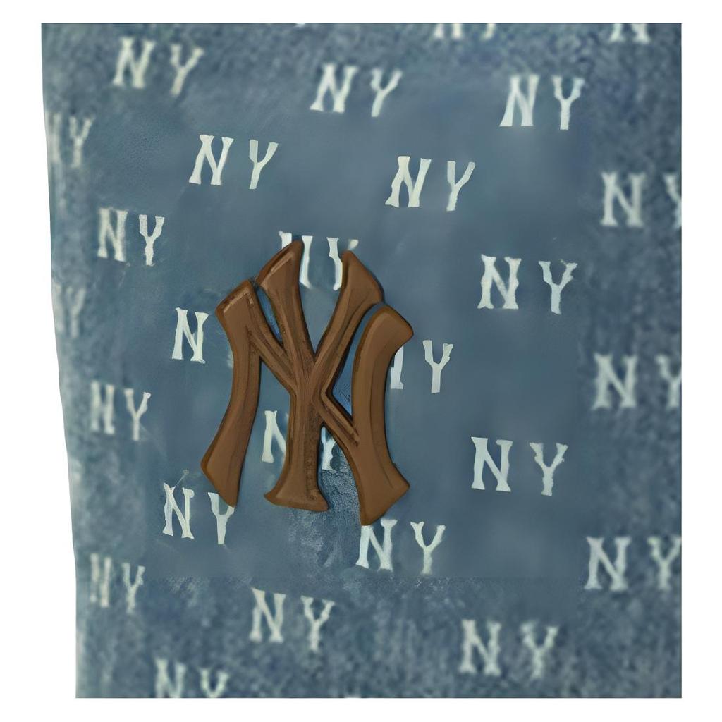 New MLB Polyester Bucket Bag, Shoulder Bag, Crossbody Bag Regular Unisex Light Blue 3ABMMV65N-50BLL