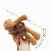 Exquisite Elegant Bear Hair Clip Sweet Lovely Cartoon Hair Claw Versatile PC Cute Hair Accessories Children's Hairpin