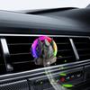 Car Vent Air Freshener Car Perfume Ornament Outlet Vent Aromatherapy Fresheners Auto Perfume Decoration With Light For Truck