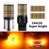 RXZ 1pc CanBus P21w Py21w T20 LED W21W W21/5W 7440 T443 Led S25 1156 BA15S BAU15S Bulbs 3014 144smd Car Turn Signal Lights