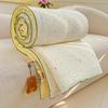 Washed Crinkled Gauze Summer Quilt - Skin-Friendly Cool Blanket for Air Conditioning