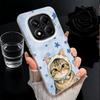 Cute Floral Headscarf Kitten Soft Phone Case for Xiaomi Redmi Note 13 14 15 Pro Plus 12S 12 11S 11 11T 10S 10 Shockproof Cover B