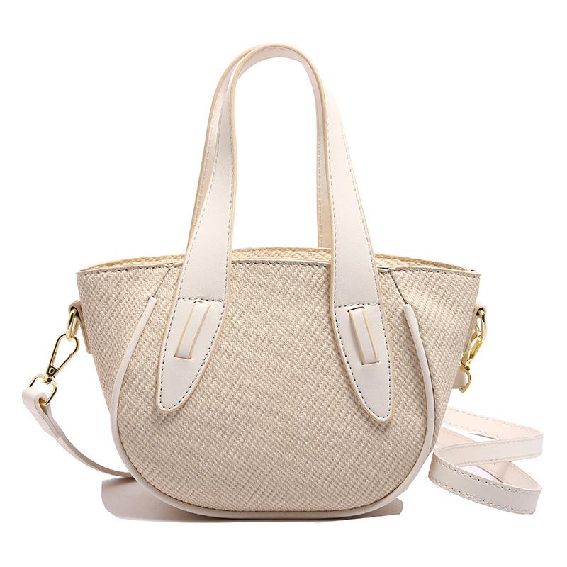 Premium niche design portable bucket bag women's 2025 new simple and versatile commuter style shoulder messenger bag