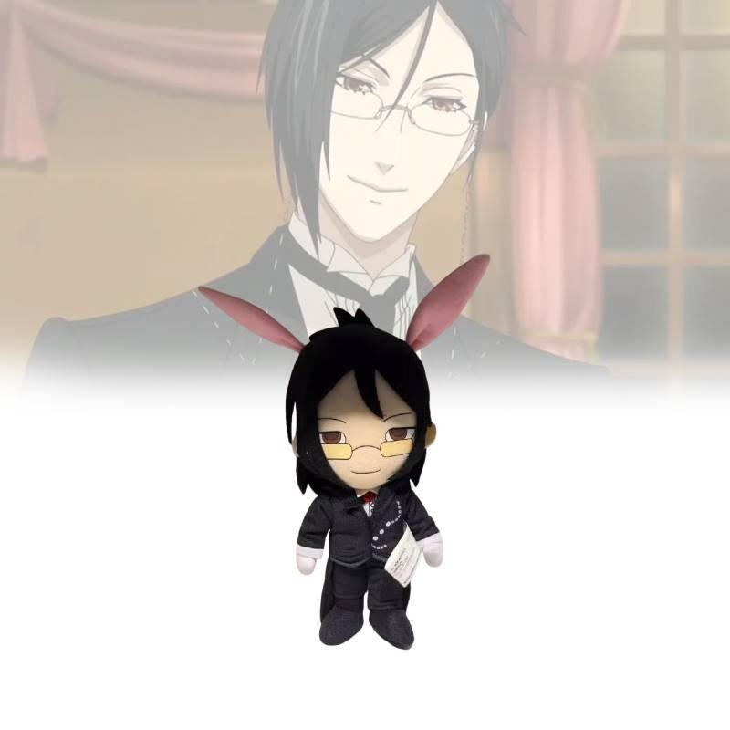 Butler Sebastian Black Michaelis Plush Toy Cute Cartoon Children Gift Dolls