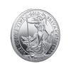 Pièce commémorative d'une pièce brillante de la Reine Elizabeth II Britannia Pound Design Dei Gratia Regina